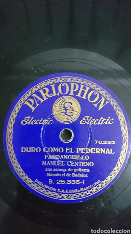 Discos de pizarra: Disco de pizarra Manuel Centeno - Foto 2