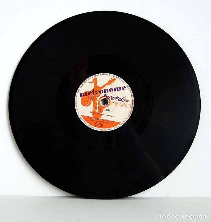 Discos de pizarra: Alice Babs med Charles Normans Orkester. Disco de pizarra - Foto 1