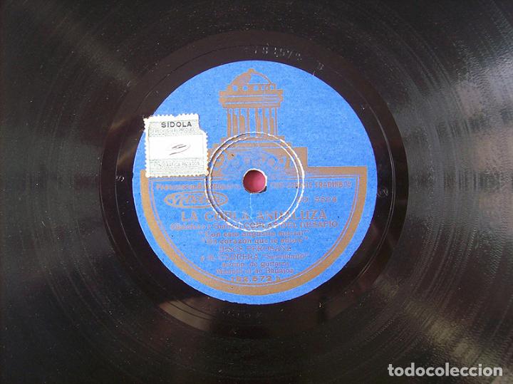 Discos de pizarra: DISCO PARA GRAM&Oacute;FONO &ndash; LA COPLA ANDALUZA - Foto 2