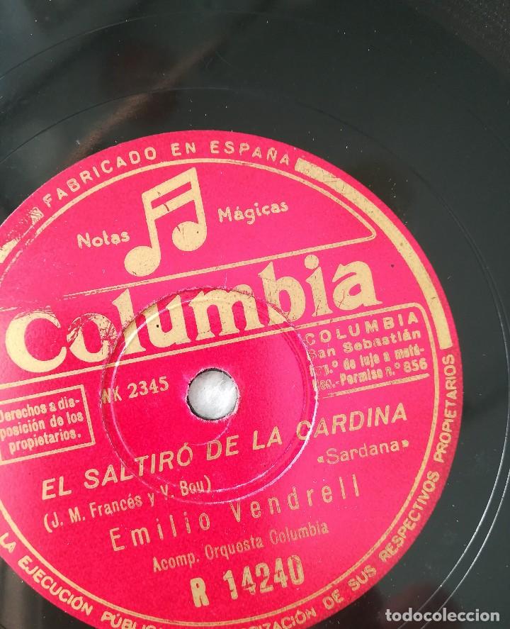 Discos de pizarra: Per tu ploro. Emilio Vedrell - Foto 2