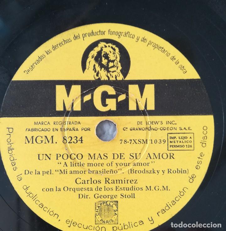 Discos de pizarra: Carlos Ram&iacute;rez de la pel. Mi amor brasile&ntilde;o - Foto 2