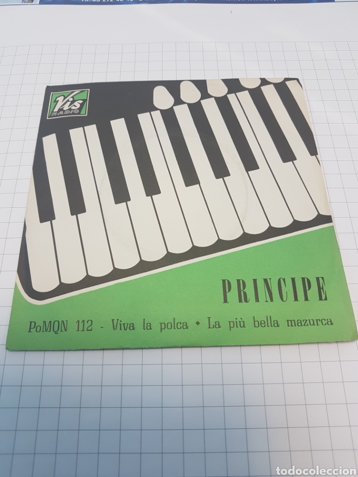 Discos de pizarra: VIS RADIO - TONY ROMANO- PRINCIPE - Foto 1