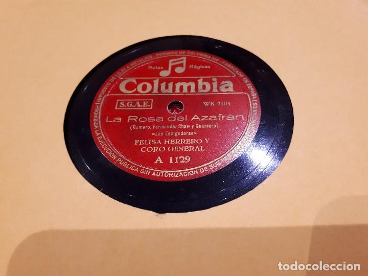 Discos de pizarra: Felisa Herrero disco de pizarra - Foto 1