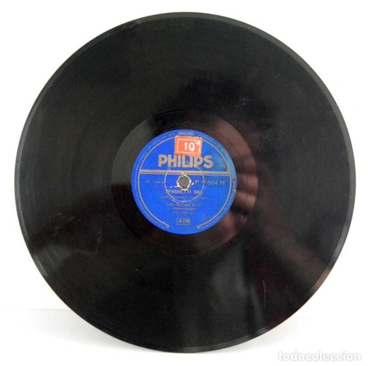 Discos de pizarra: Sid Hamilton - Spaghetti Rag / The choo choo samba. Disco de pizarra P 17004 - Foto 1