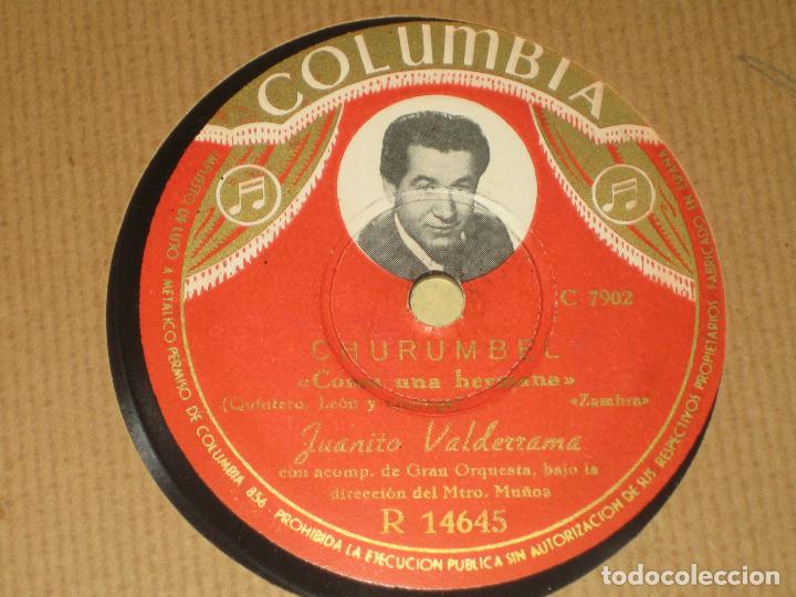 Discos de pizarra: JUANITO VALDERRAMA - PIZARRA - Foto 1