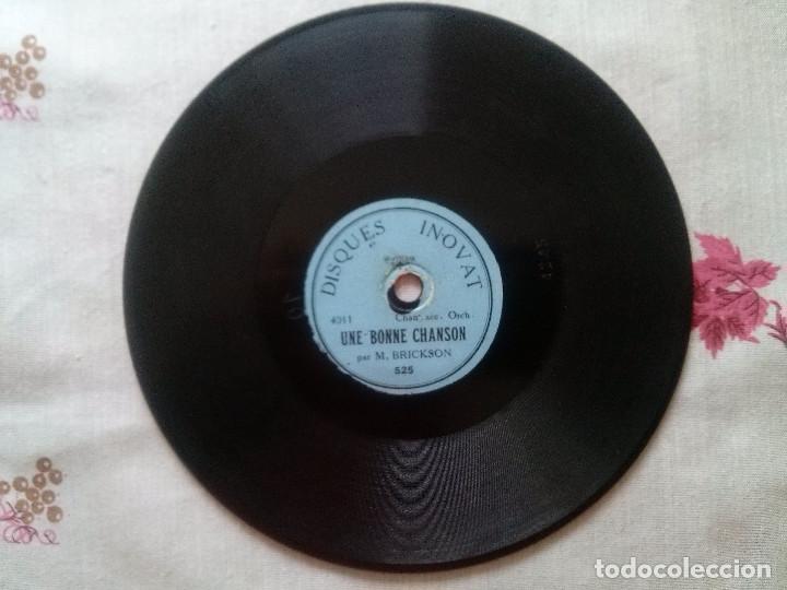 Discos de pizarra: disco pizarra una bonne chanson / la java du bougnat - Foto 1