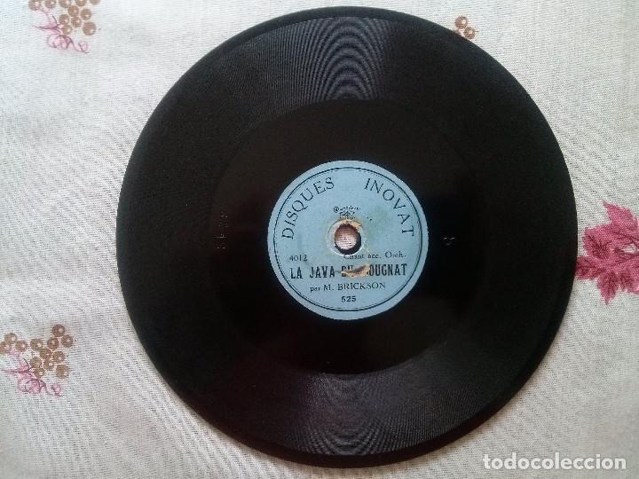 Discos de pizarra: disco pizarra una bonne chanson / la java du bougnat - Foto 2