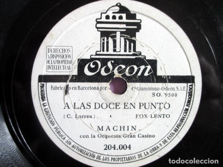 Discos de pizarra: ANTONIO MACH&Iacute;N. BABAL&Uacute; / A LAS DOCE EN PUNTO. PIZARRA - Foto 3