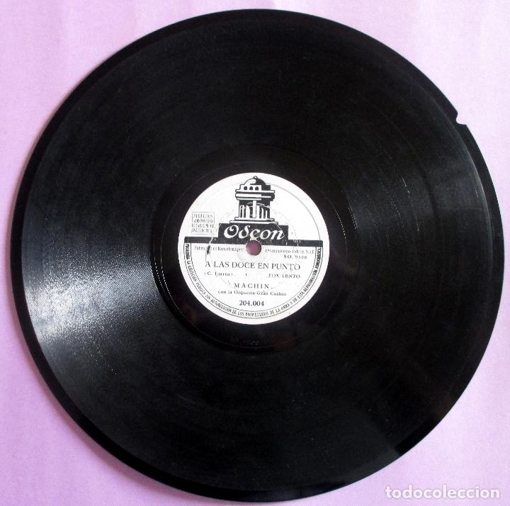 Discos de pizarra: ANTONIO MACH&Iacute;N. BABAL&Uacute; / A LAS DOCE EN PUNTO. PIZARRA - Foto 4