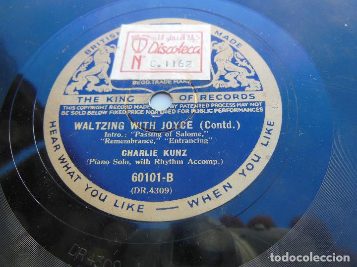 Discos de pizarra: CHARLIE KUNZ : Waltzing With Joyce - Foto 1