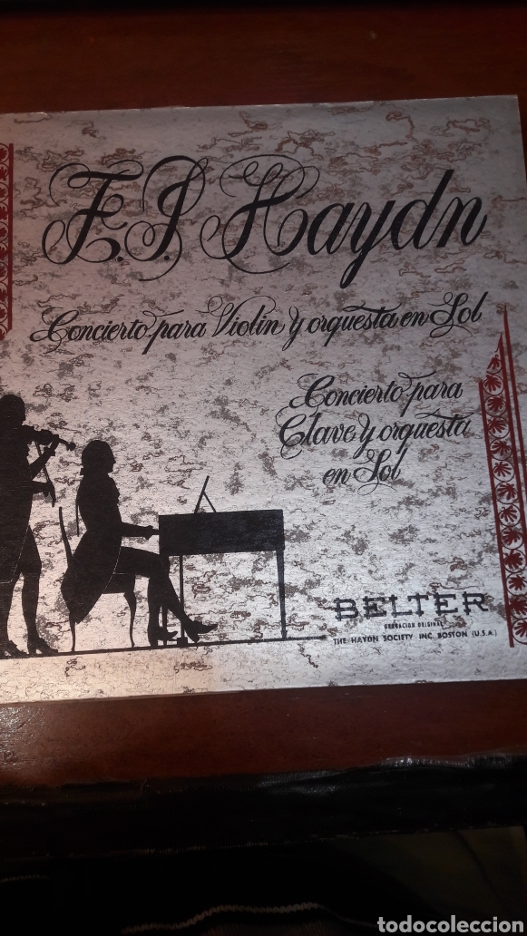 Discos de pizarra: F.J.haydn anton heiller belter 25004 - Foto 1