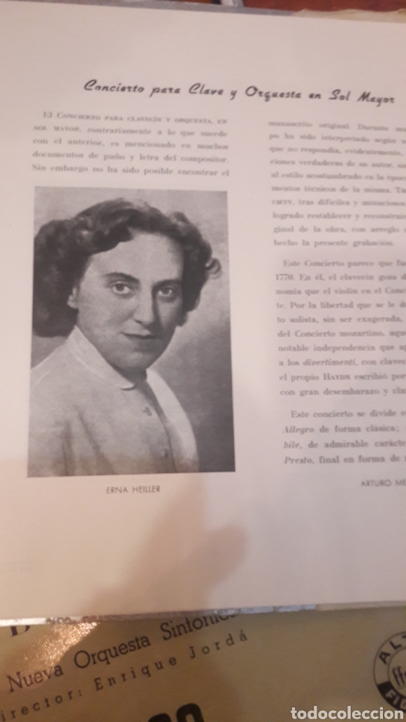 Discos de pizarra: F.J.haydn anton heiller belter 25004 - Foto 4