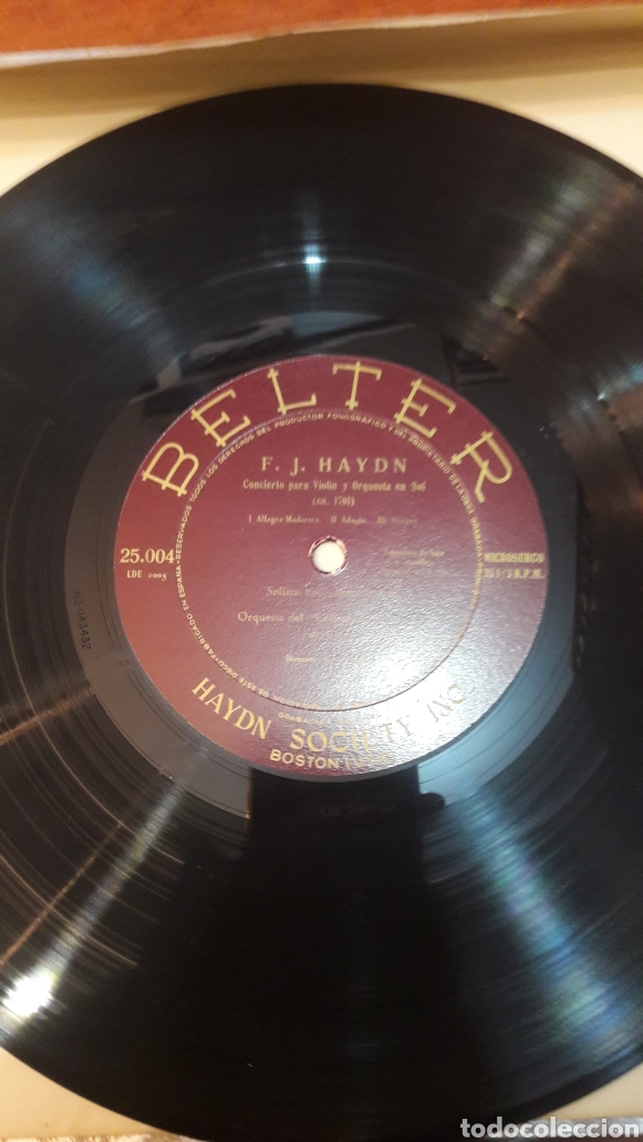Discos de pizarra: F.J.haydn anton heiller belter 25004 - Foto 9
