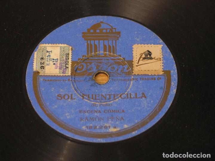 Discos de pizarra: Ramon Pe&ntilde;a - Sol Fuentecilla / Vaya un Cuartito - Odeon 182.261 - Foto 1