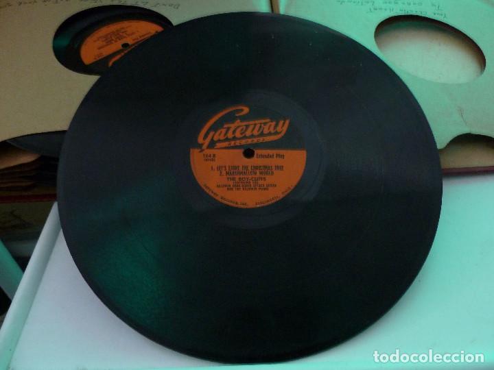 Discos de pizarra: THE ROY-CLIFFS - GATEWAY RECORDS - CANCIONES DE NAVIDAD - MADE IN USA - Foto 1