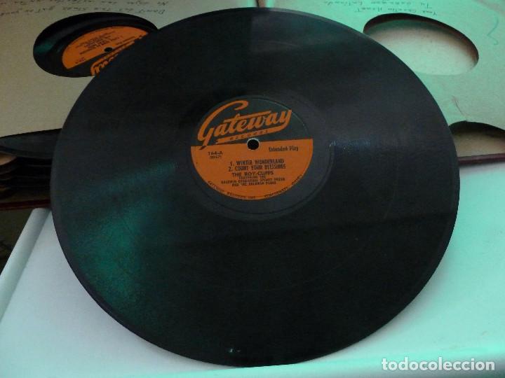 Discos de pizarra: THE ROY-CLIFFS - GATEWAY RECORDS - CANCIONES DE NAVIDAD - MADE IN USA - Foto 3