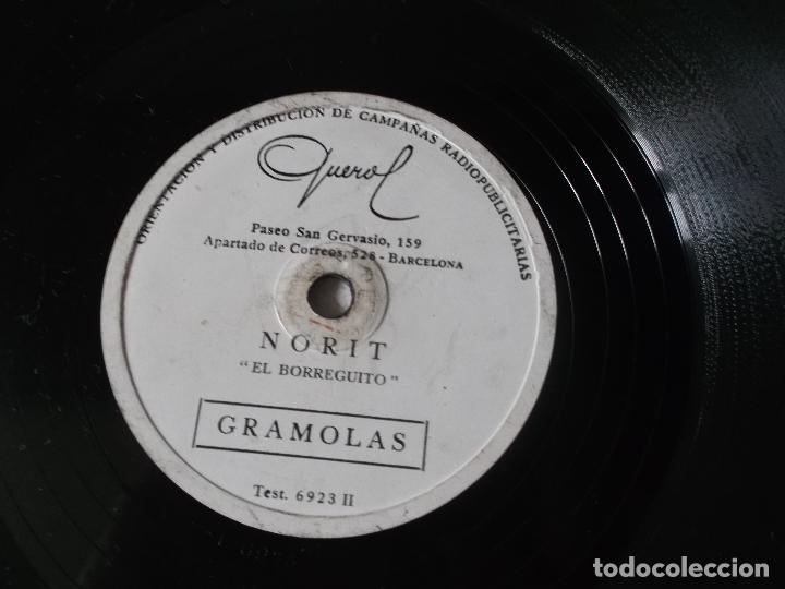 Discos de pizarra: NORIT EL BORREGUITO, EDICION PROMOCIONAL - Foto 3