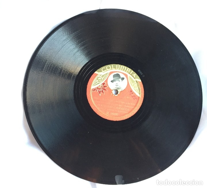 Discos de pizarra: Manolo Caracol. Torres de Espa&ntilde;a - Foto 2