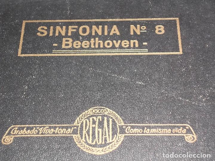 Discos de pizarra: Albun Sinfonia N&ordm; 8 -Beethoven- - Foto 1