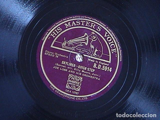 Discos de pizarra: gotta be this or that- quick step. /Skyliner-Quick step.  Joe Loss and his orchestra. - Foto 2