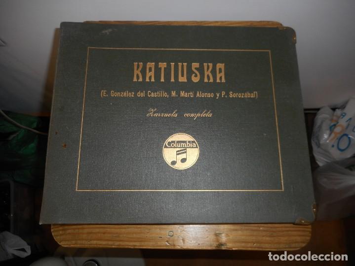 Discos de pizarra: Katiuska. Colecci&oacute;n de 7 discos de pizarra - Foto 1