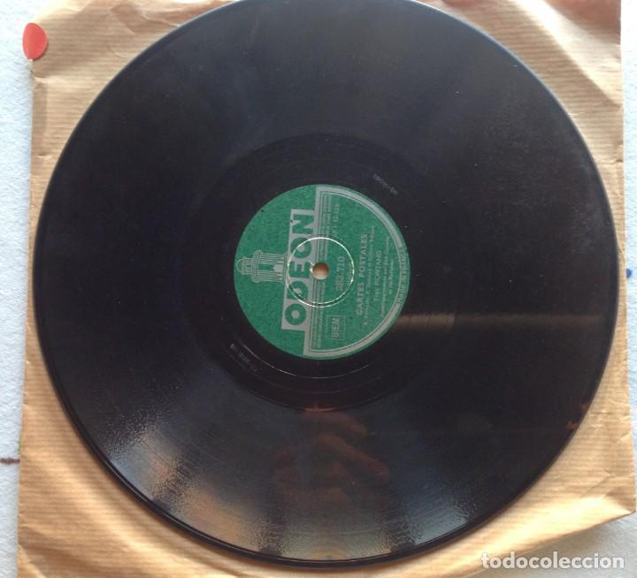 Discos de pizarra: Yves Montand Cartes Postales - Foto 1