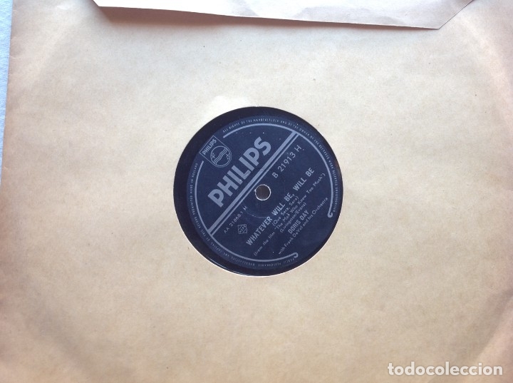 Discos de pizarra: Doris Day Whatever will be, will be - Foto 1