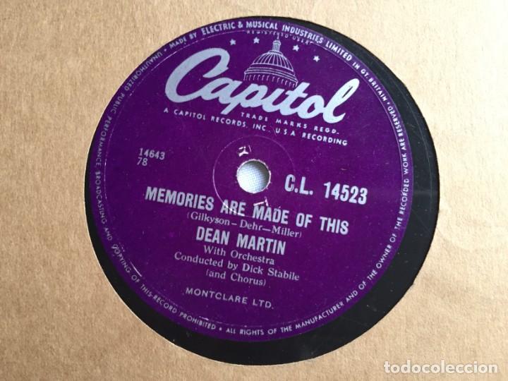 Discos de pizarra: Dean Martin. Change of heart - Foto 3
