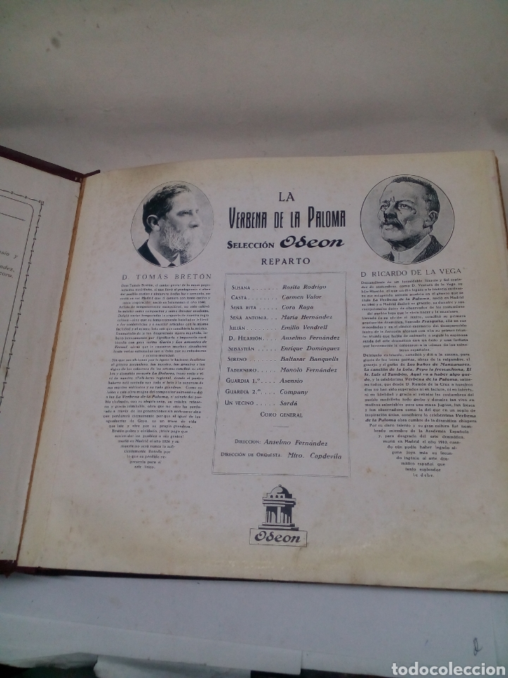 Discos de pizarra: Albul La Verbena de la Paloma 8 discos de pizarra - Foto 7
