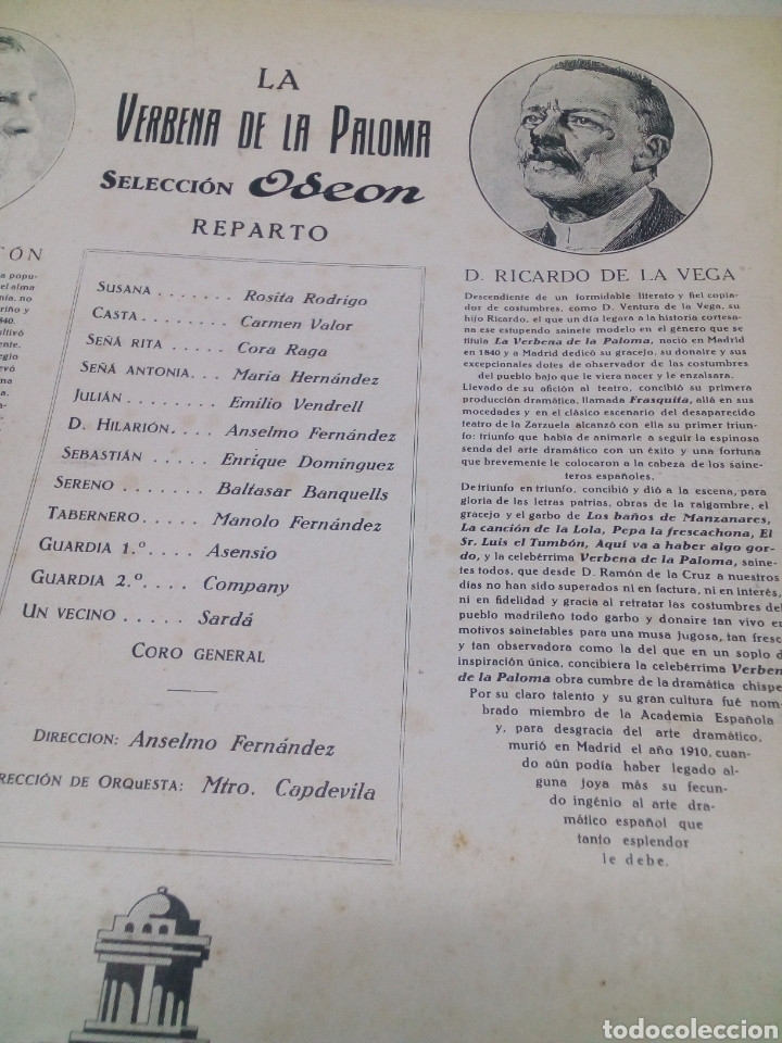 Discos de pizarra: Albul La Verbena de la Paloma 8 discos de pizarra - Foto 8