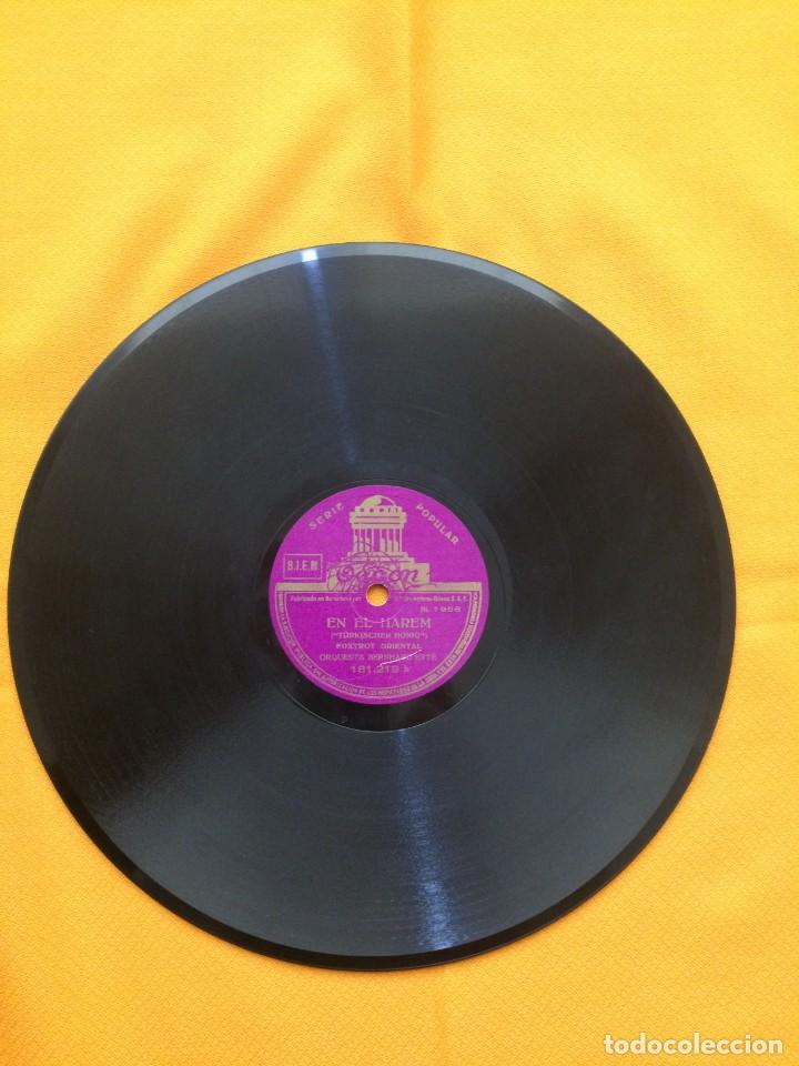 Discos de pizarra: DISCO DE PIZARRA CORCOVADO // EN EL HAREM. ORQUESTA BERNHARD ETT&Eacute; - Foto 3