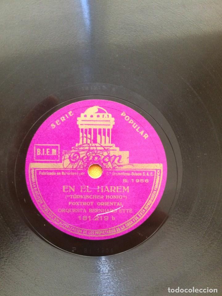 Discos de pizarra: DISCO DE PIZARRA CORCOVADO // EN EL HAREM. ORQUESTA BERNHARD ETT&Eacute; - Foto 4