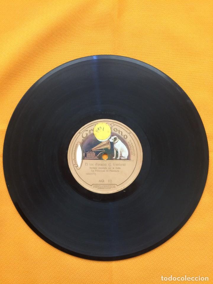 Discos de pizarra: DISCO DE PIZARRA. PER TU PLORO // EL TOC D ORACI&Oacute;. La principal de Perelada - Foto 3