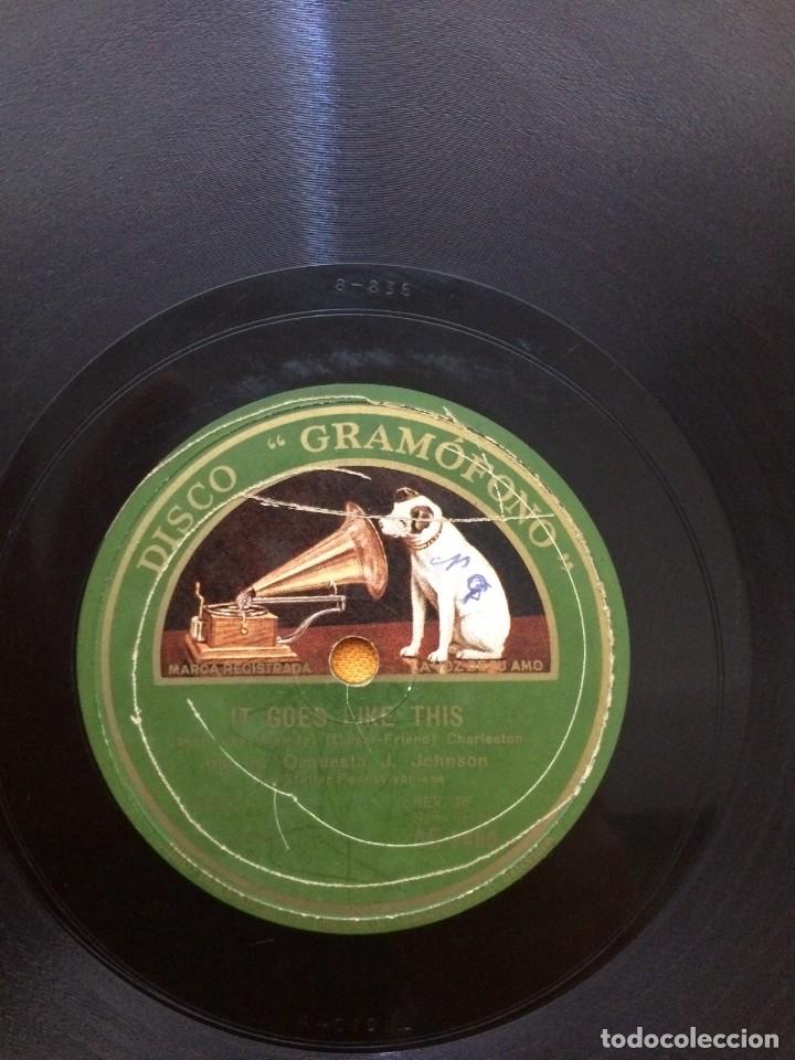 Discos de pizarra: DISCO DE PIZARRA WHAT A NIGHT FOR SPOONING // IT GOES LIKE THIS - Foto 4