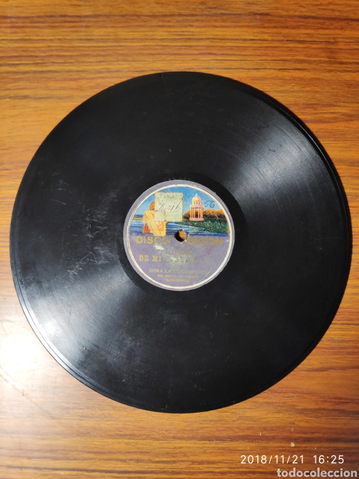 Discos de pizarra: Disco pizarra. Dora la cordobesita. - Foto 4