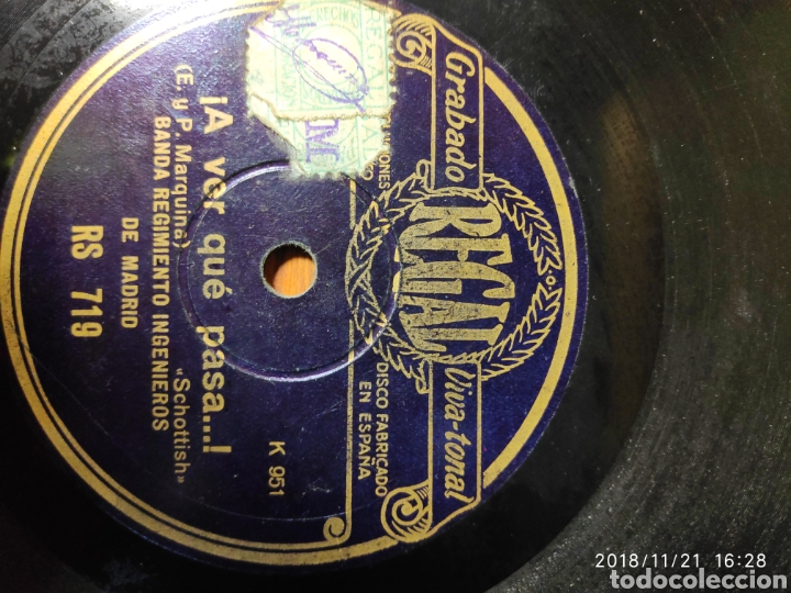 Discos de pizarra: Disco pizarra. Pasodoble - Foto 2