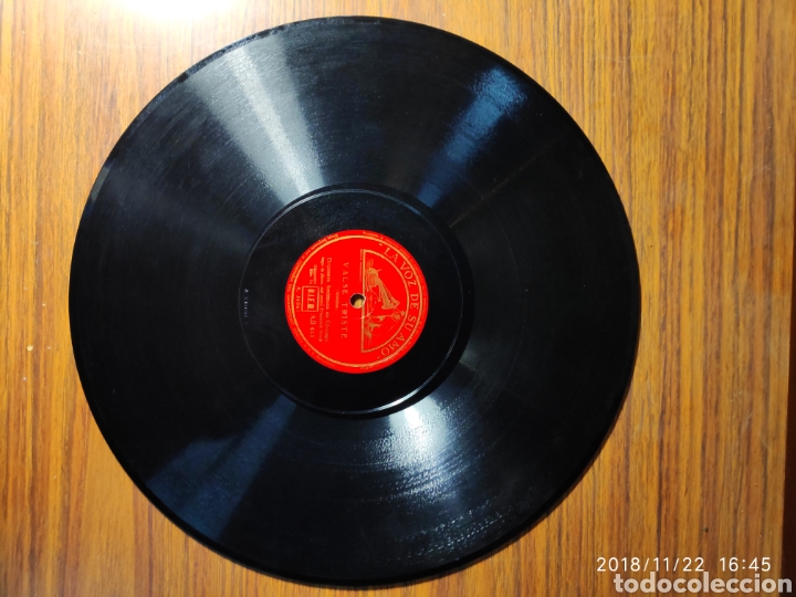 Discos de pizarra: Disco pizarra. Valse triste. - Foto 4
