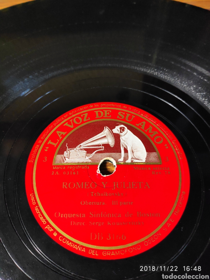 Discos de pizarra: Disco pizarra. Romeo y Julieta - Foto 2