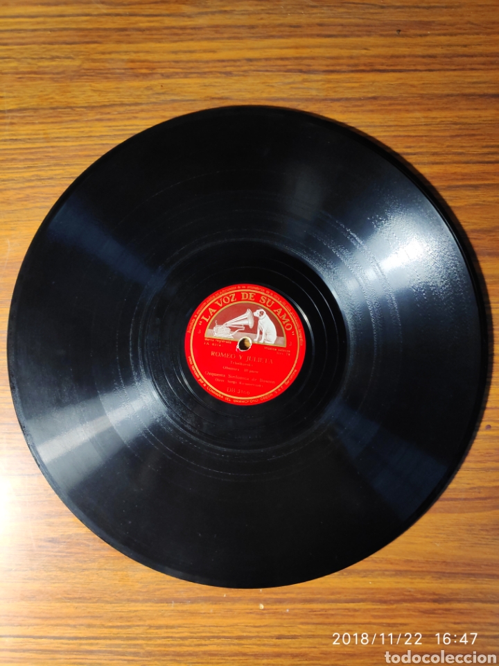 Discos de pizarra: Disco pizarra. Romeo y Julieta - Foto 3
