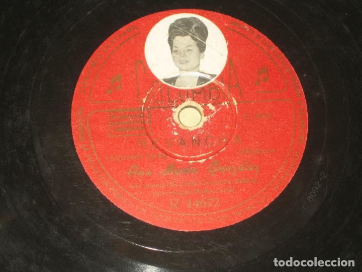 Discos de pizarra: ANA MARIA GONZALEZ - REVANCHA - MADRID - Foto 1