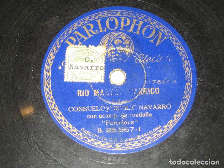 Discos de pizarra: CONSUELO Y CECILIO  NAVARRO - JOTAS - Foto 1