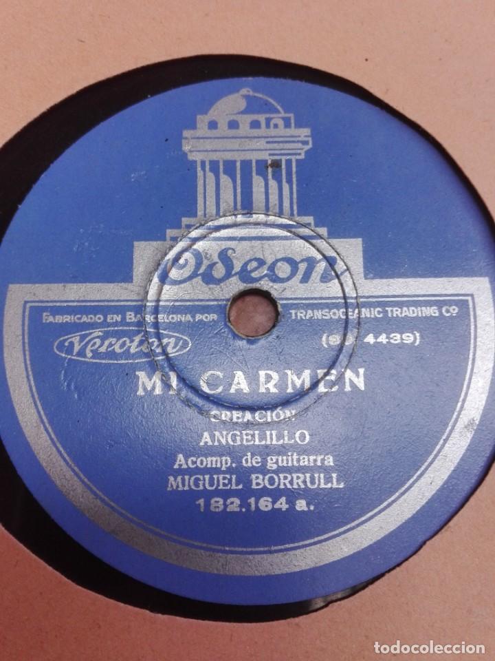 Discos de pizarra: ANGELILLO-JUAN SIMON-MUY BUEN ESTADO - Foto 2