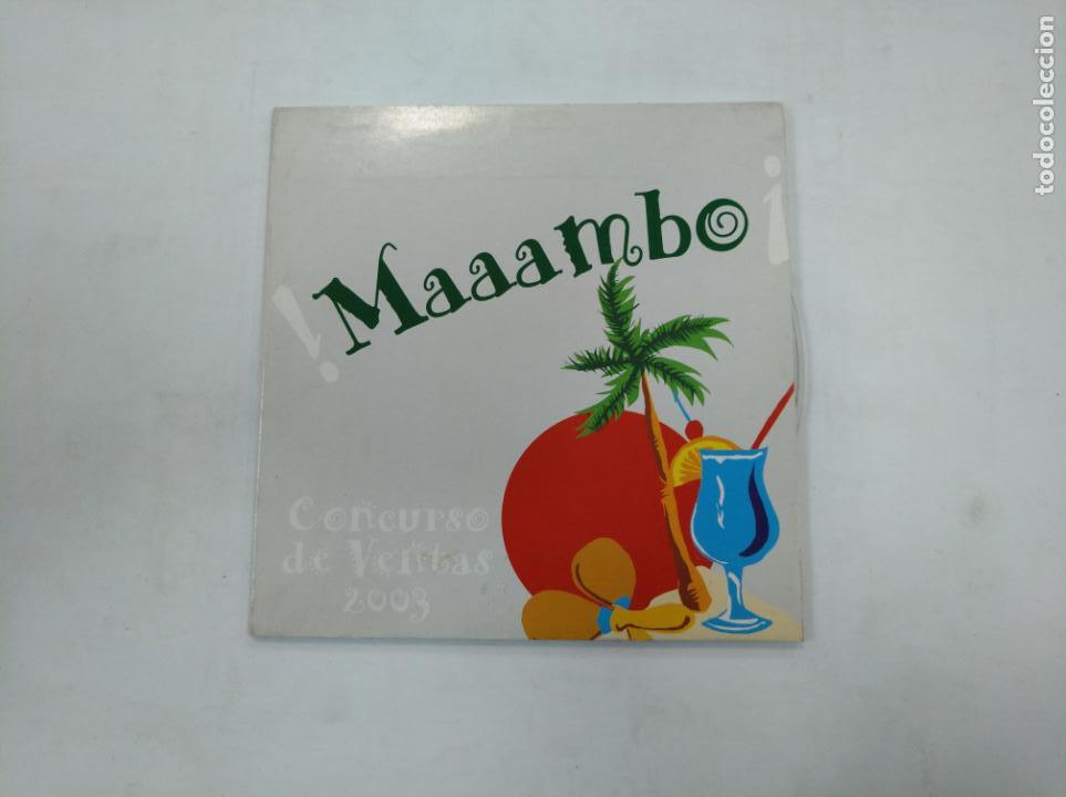 Discos de pizarra: MAAAMBO. CONCURSO DE VENTAS 2003. CD. TDKCD17 - Foto 1