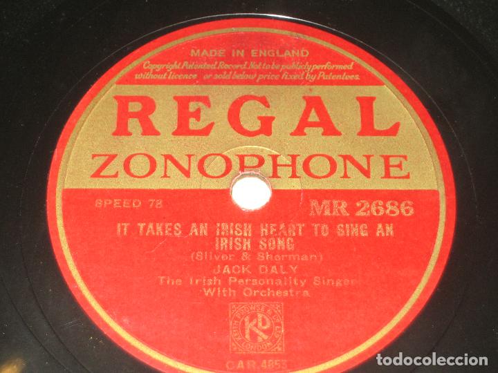 Discos de pizarra: JACK DALY - MY WILD IRISH ROSE ... - Foto 1