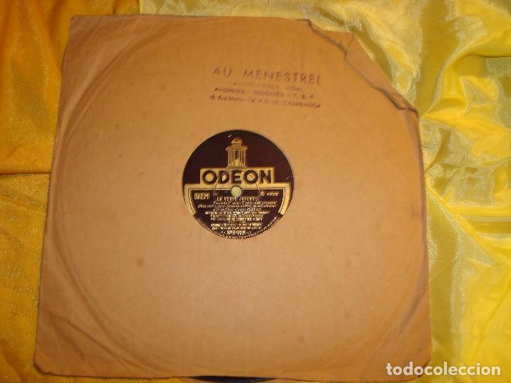 Discos de pizarra: LA VEUVE JOYEUSE. ODEON, EDC. FRANCESA. PIZARRA - Foto 1