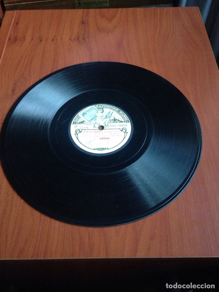 Discos de pizarra: Pagliaci leoncavallo pr&oacute;logo tonio - Foto 2