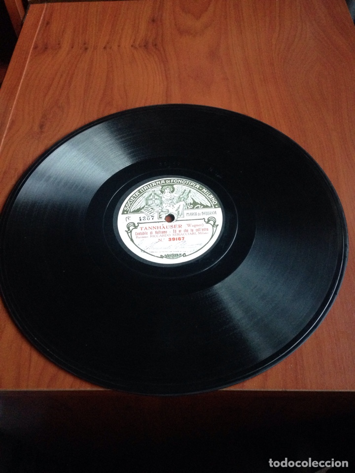 Discos de pizarra: Pagliaci leoncavallo pr&oacute;logo tonio - Foto 4