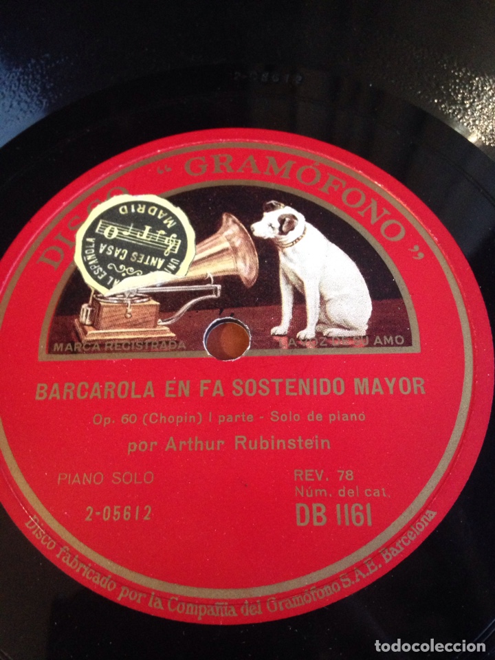 Discos de pizarra: Barcarola en fa sostenido - Foto 1
