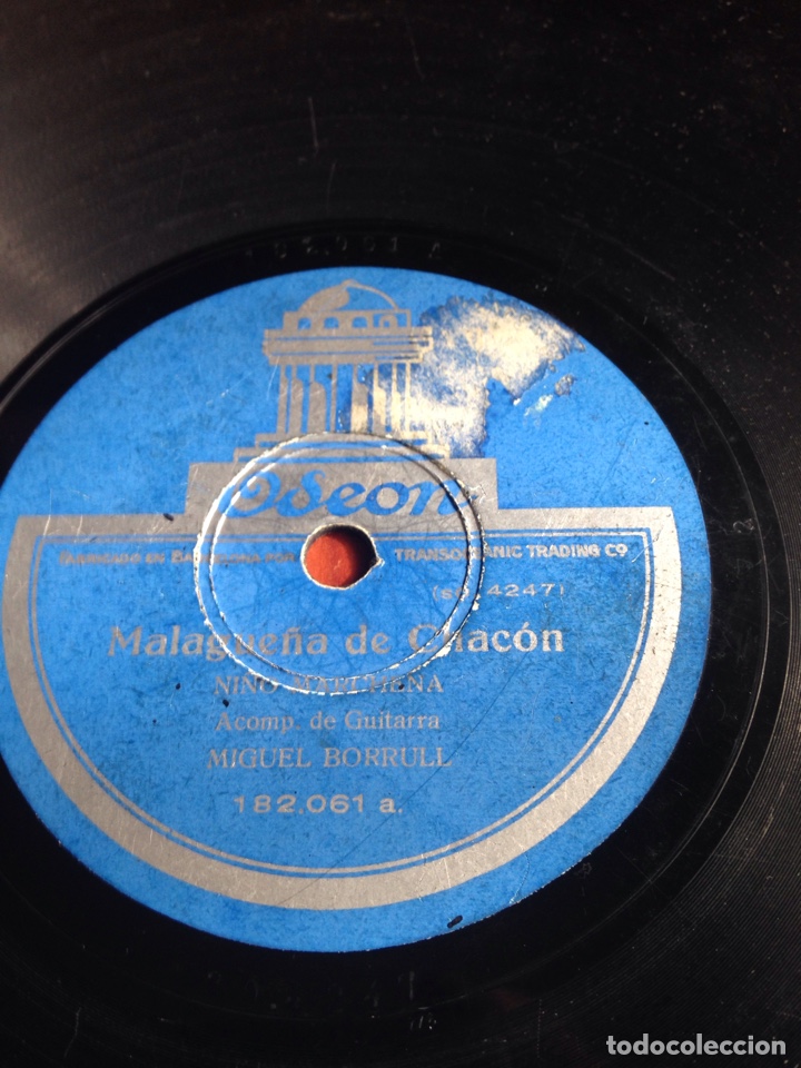 Discos de pizarra: Malague&ntilde;a de chacon por ni&ntilde;o marchena - Foto 1