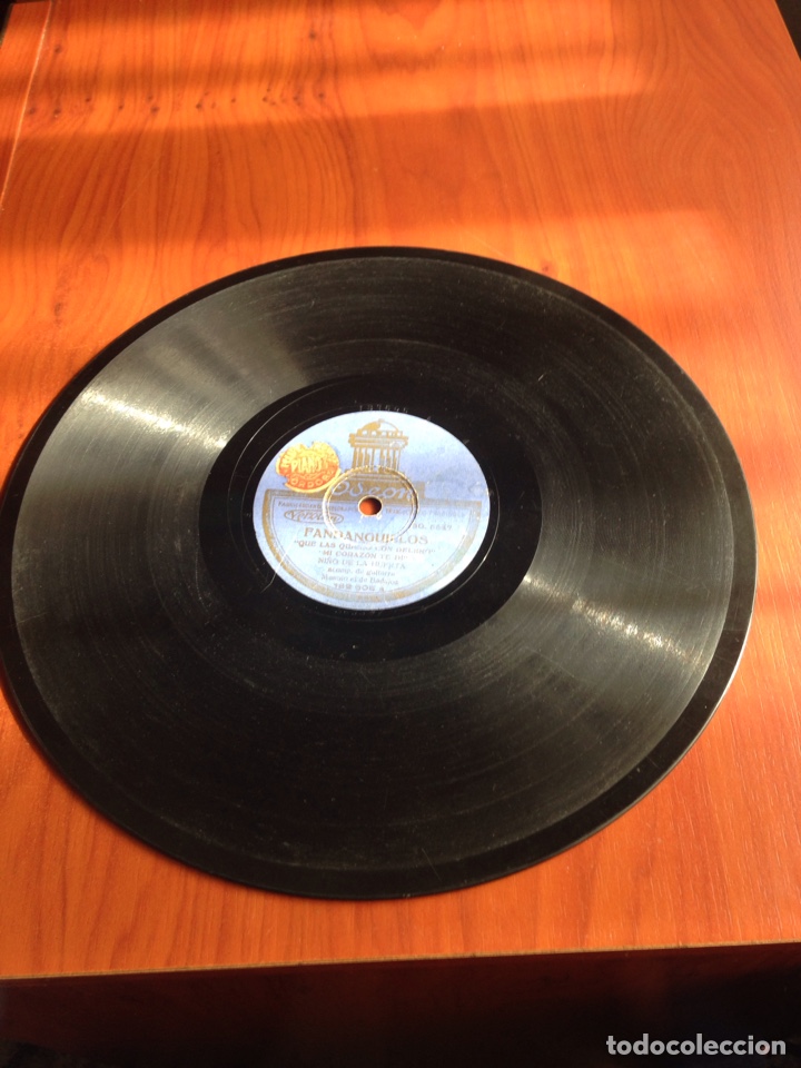 Discos de pizarra: Fandanguillos por El Ni&ntilde;o de la huerta - Foto 2